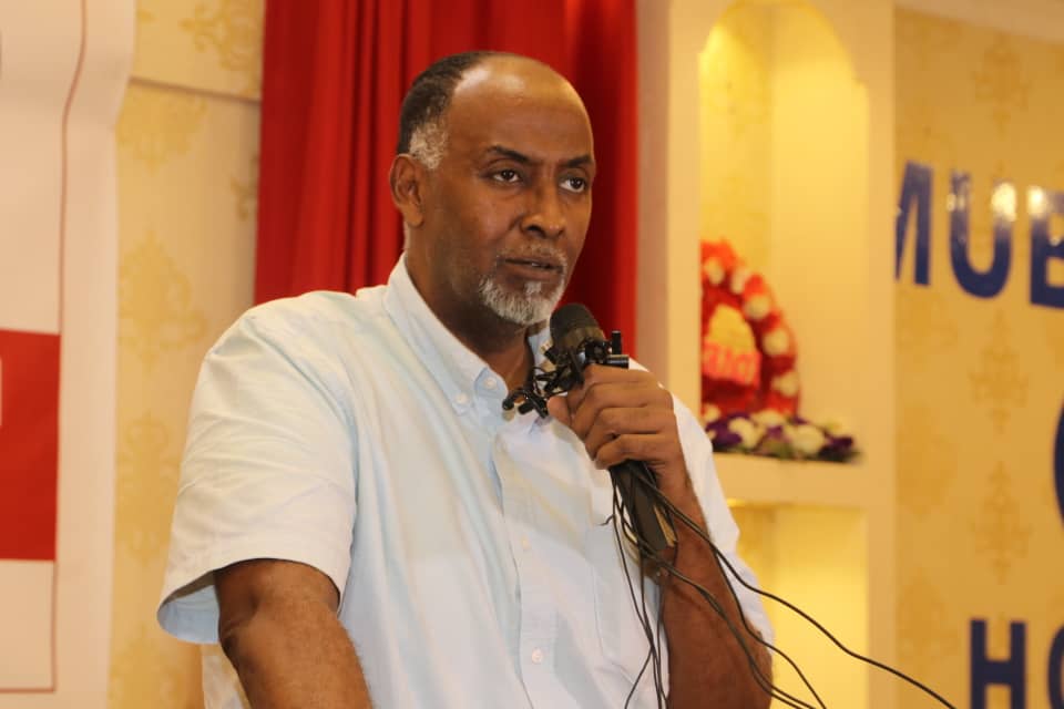 Diini Mohamed, the ex-chairman of the Somali Non-State Actors.