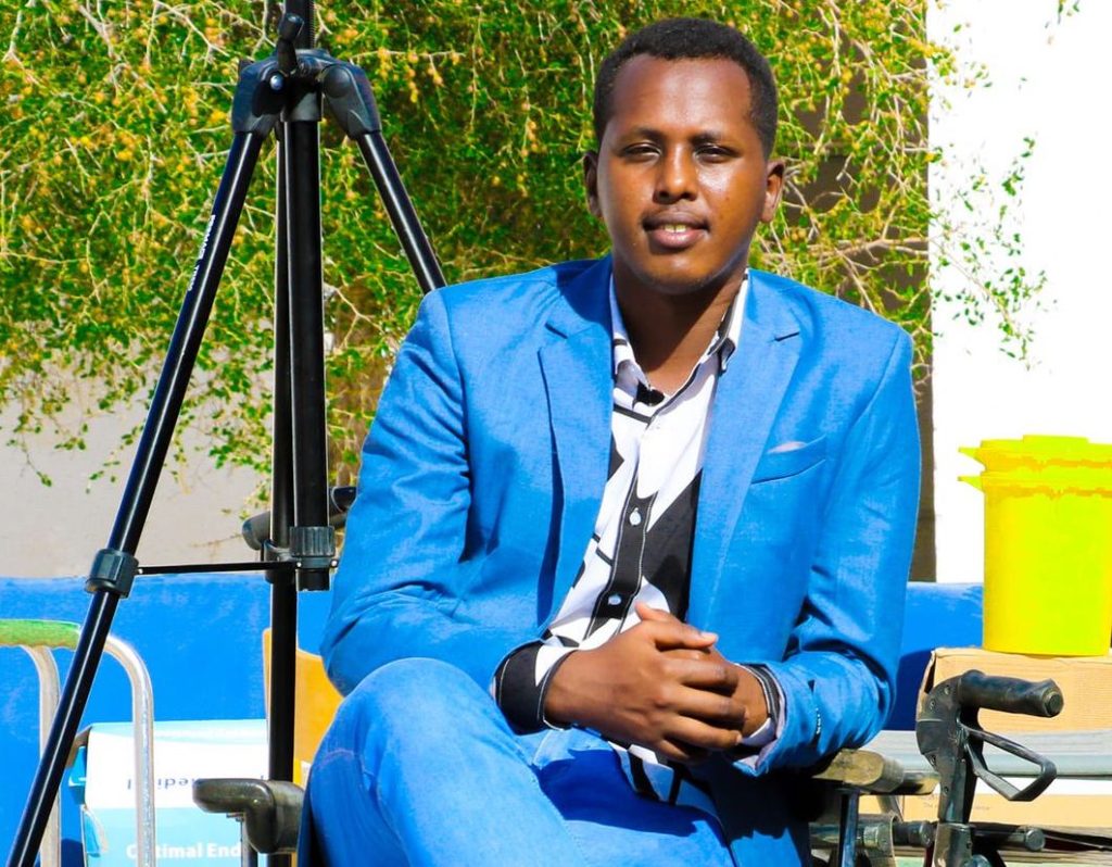 Freelance journalist Ahmed Botan Arab was arrested in Bosaso, Puntland on 22 February 2021. (PHOTO/Courtesy Botan Media).