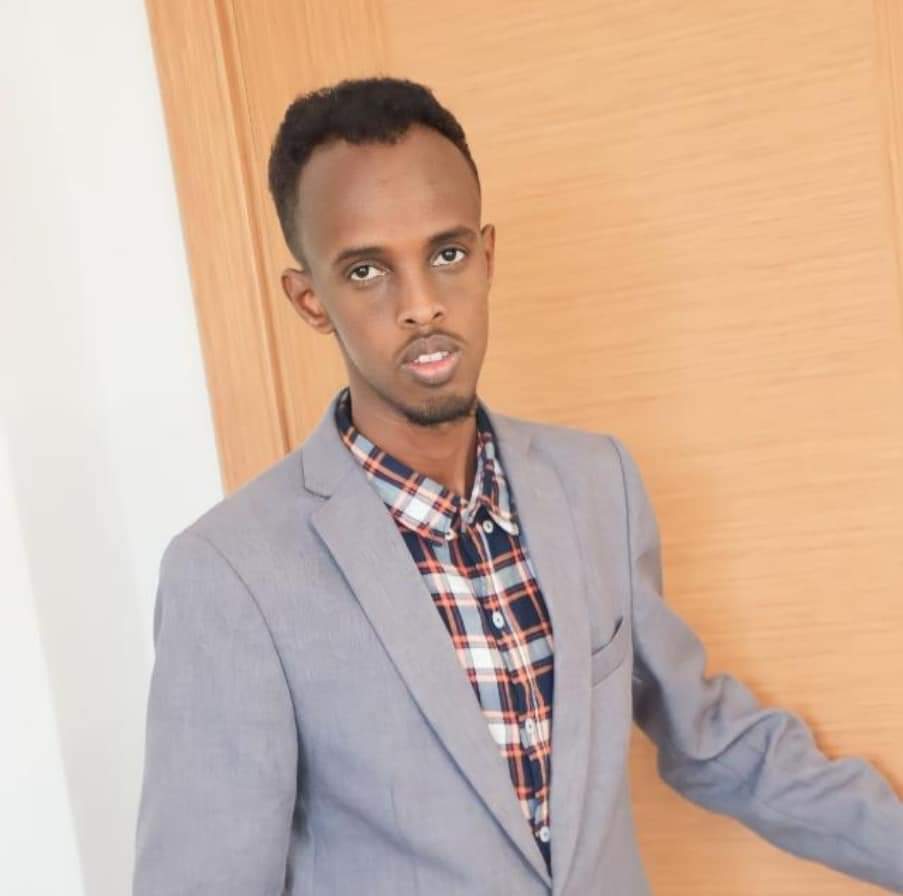 Zakariye Mohamed Salad, reporter for Five Somali TV. | Photo Courtesy/ Facebook.  