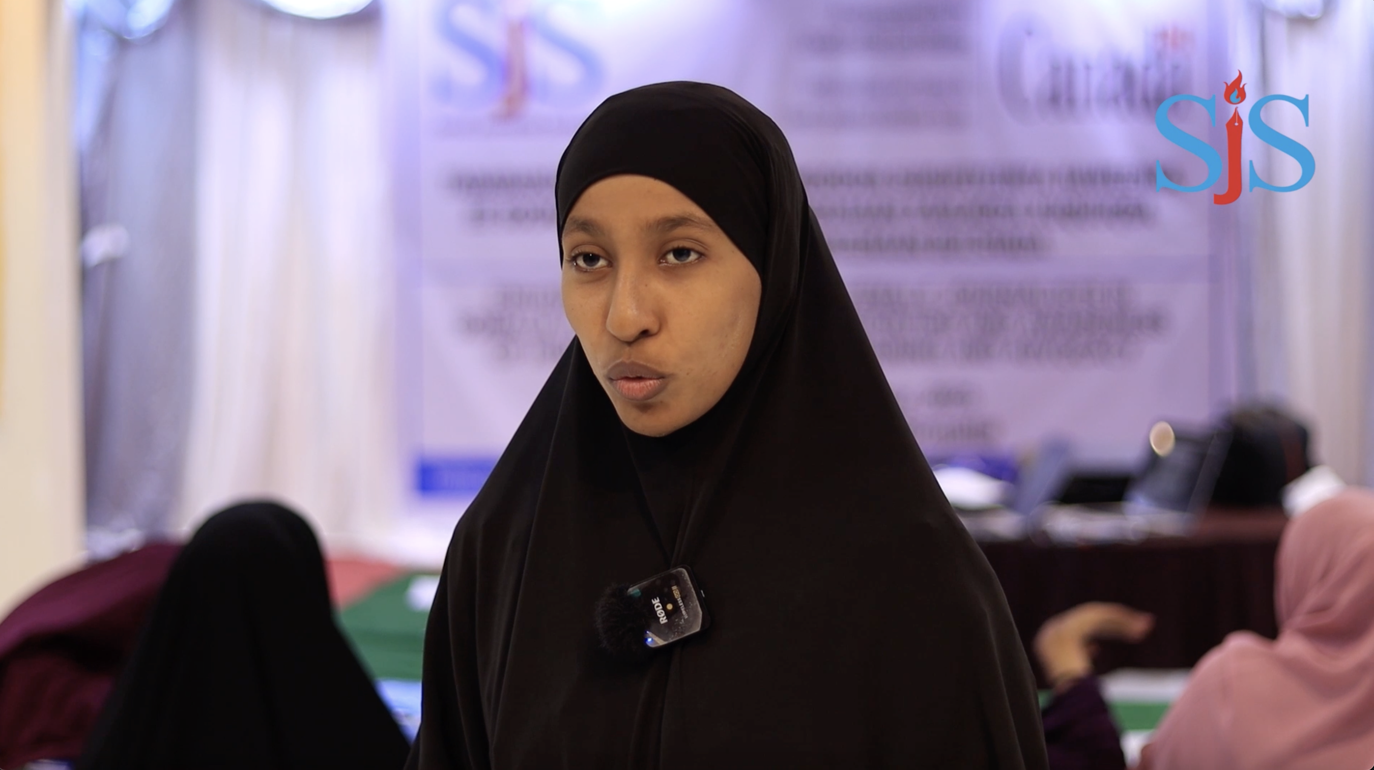 Nurto Mohamed Hussein, a Radio Warsan reporter. | PHOTO/SJS.