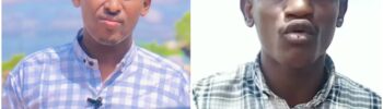 Journalists Sharif Abdi (pictured left, and Omar Guux (right) were freed after they were illegally held by NISA in Mogadishu and a clan militia in Lower Shabelle respectively. | PHOTO/SJS/ Courtesy.