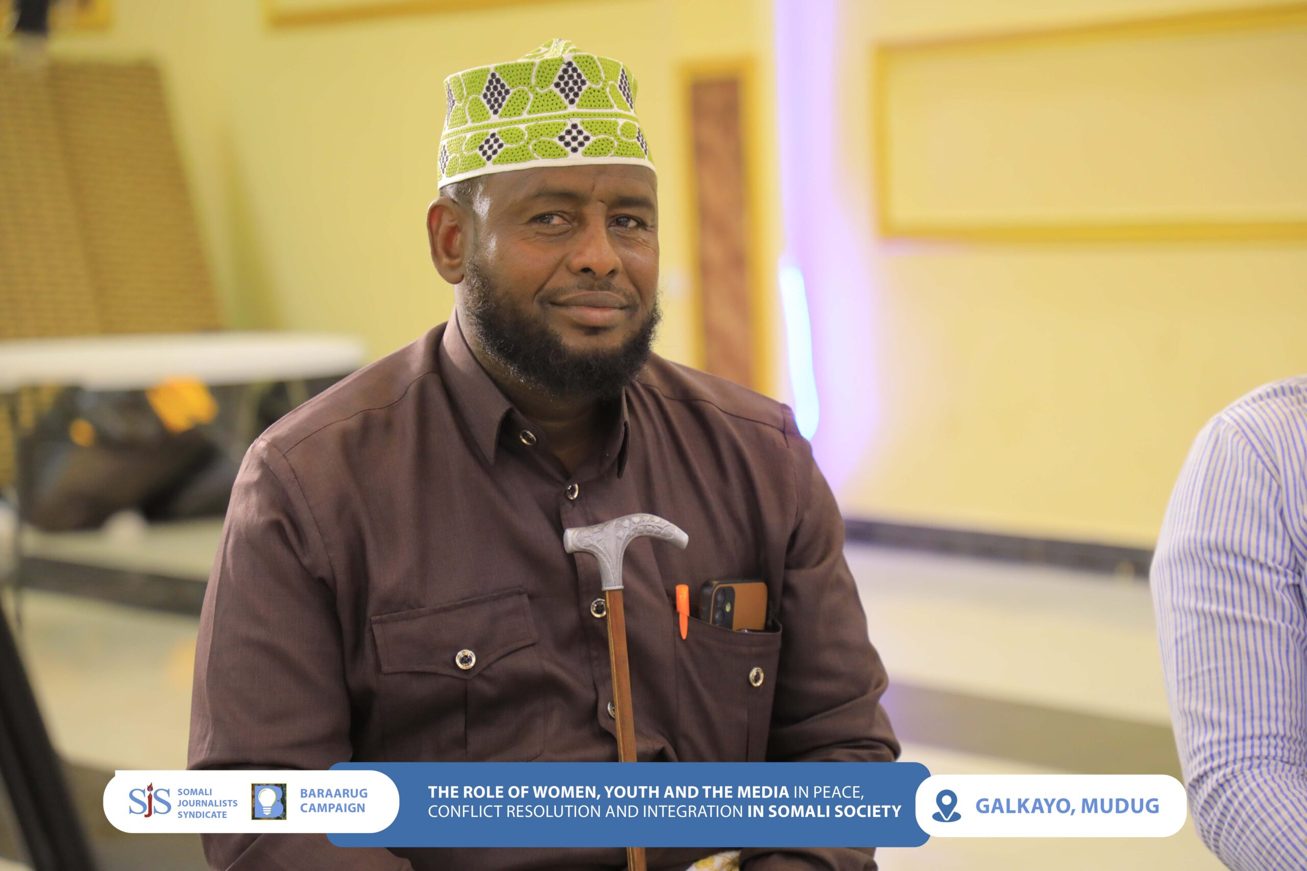 Clan elder Abdukadir Ali Igal. | PHOTO/SJS.