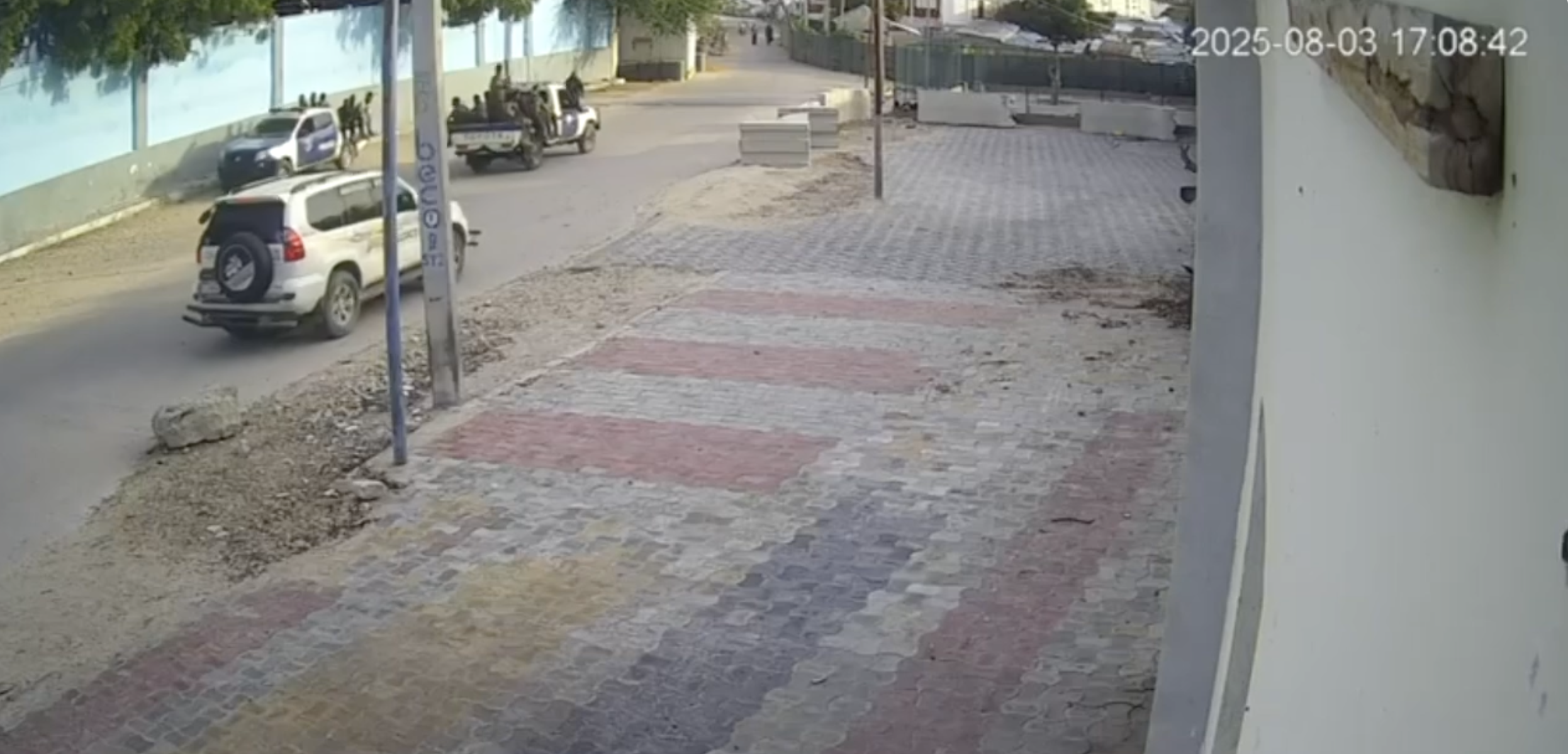 The Turkish-trained Haramcad officers were using marked police vehicles including one with mounted machine gun as they arrested journalists in abduction-style.