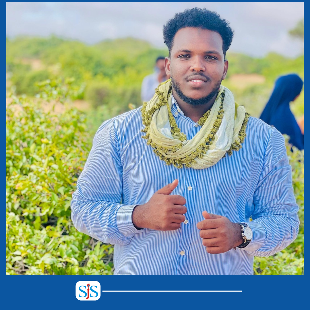Online journalist Farhan Mohamed Barale. | PHOTO/Courtesy/SJS.