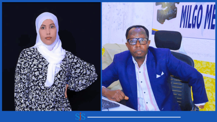 Suways Jama Mohamud and Hassan Abdi Ali (Hassan Heykal). | PHOTO/SJS/Combined.
