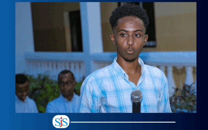Himilo Media camera-journalist Abdullahi Mohamed Ali, known as Saawey. | PHOTO/SJS.