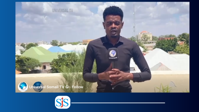 Ethnic Somali Bantu journalist Sharif Shuriye Hashi was arrested on 8 December 2025. | PHOTO/Screenshot Facebook/ Universal Somali TV.