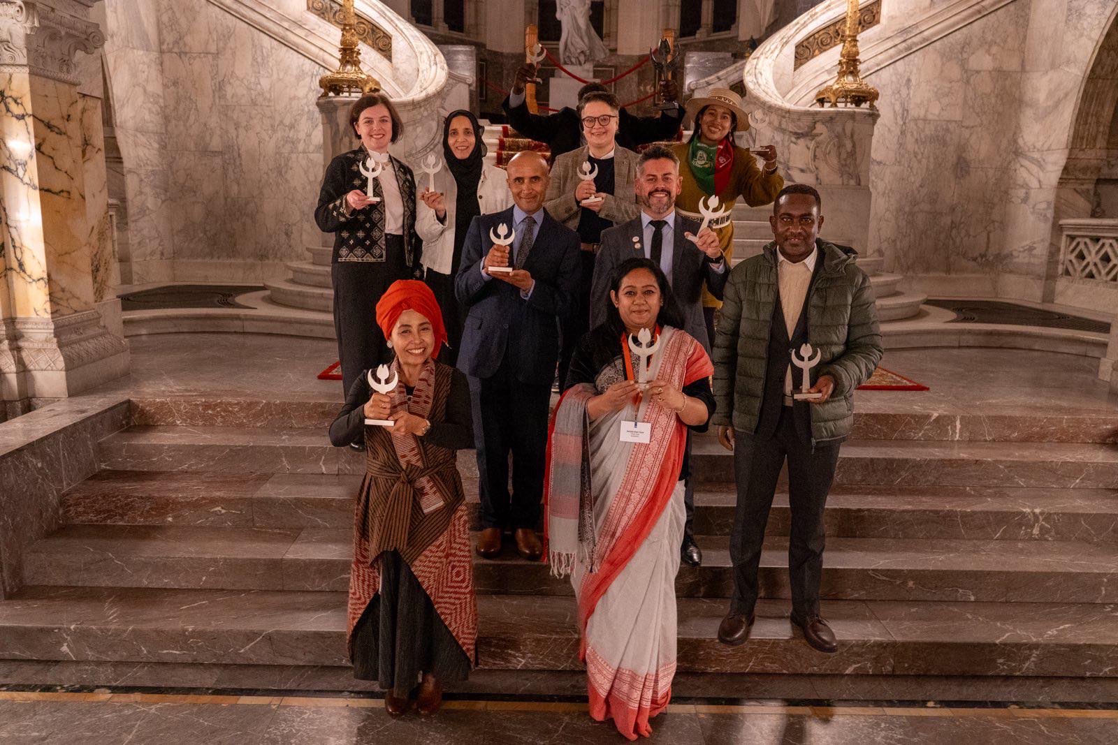 At the Peace Palace—the seat of the International Court of Justice in The Hague, Netherlands—the Somali Journalists Syndicate (SJS) was honored as one of ten global human rights defenders awarded the Human Rights Tulip by the Government of the Netherlands.