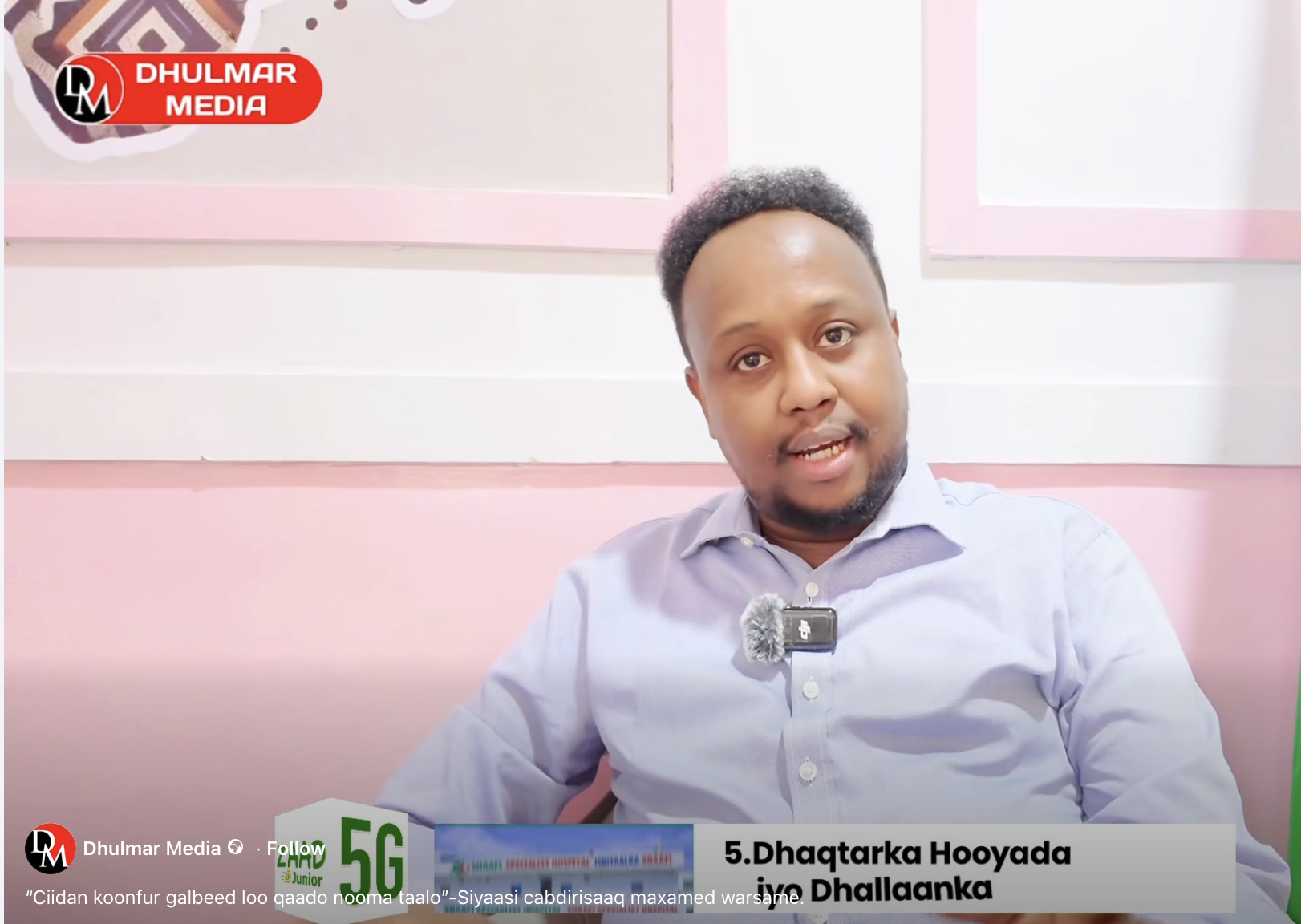 The official, Abdirisak Mohamed Warsame, stated that federal government officials are seeking to recruit forces from Laascaanood to be sent to fight in Baydhabo, the seat of Southwest State.